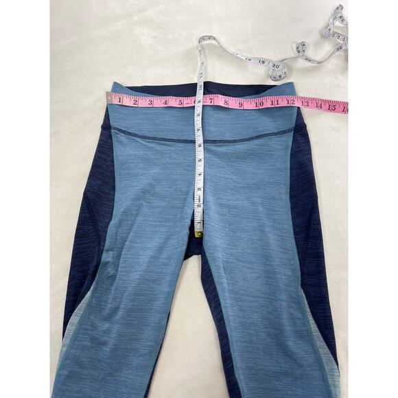 Outdoor Voices Techsweat Zoom Leggings Colorblock Blue Womens Small Active Gym - Picture 6 of 7